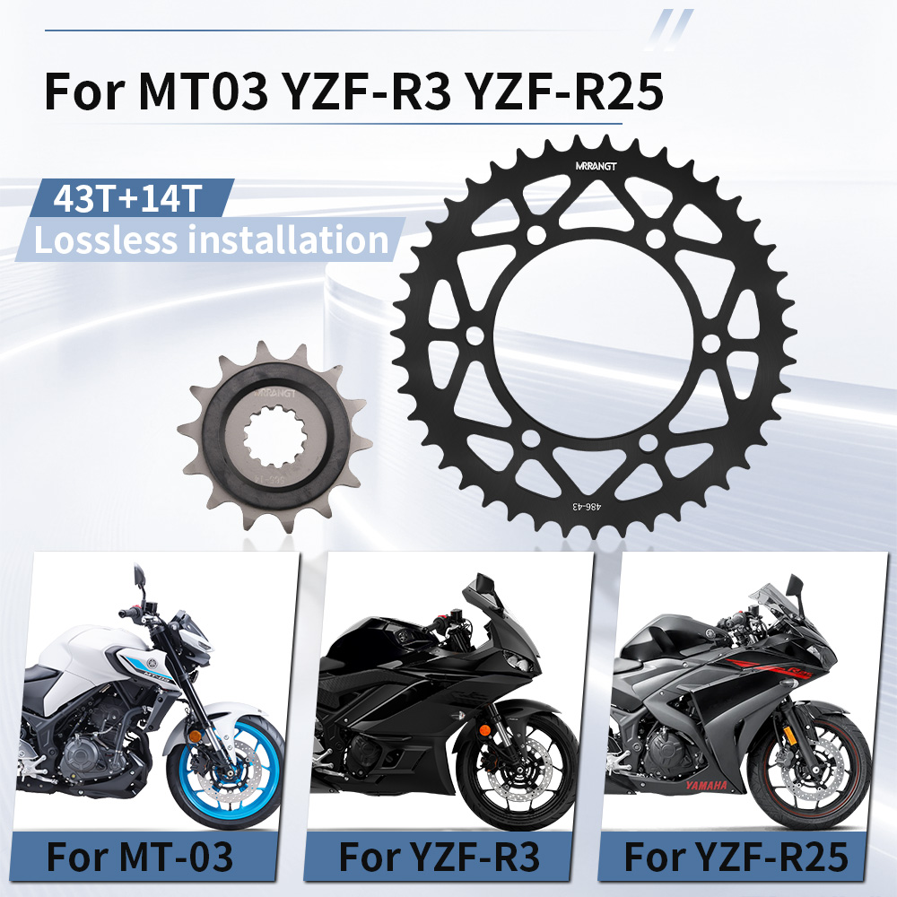 MRRANGT Motorcycle 520 Chain D - đánh giá và giá Titanium Motorcycle Rear Sprocket 520